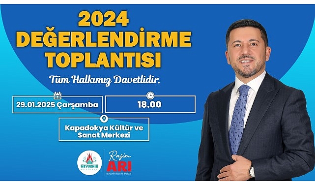 belediye baskani rasim ari 2024 yili degerlendirme toplantisini duzenleyecek 0