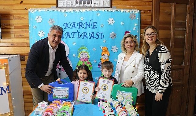 Büyükşehir Çocuk Eğitim Merkezleri’nde Karne Heyecanı