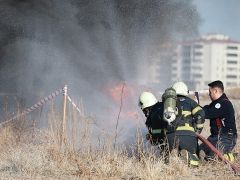 Nevşehir ve Gülşehir İtfaiyelerinden Ortak Tatbikat