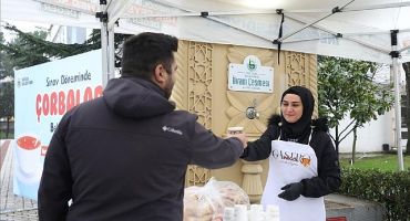 Öğrencilere Sabah Çorbası İnegöl Belediyesi’nden