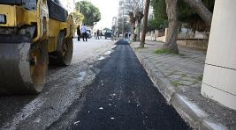 Salihli Belediyesi’nden Kurudere Caddesi’nde Asfalt Çalışması