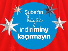 Şubat’ın büyük indiriminy kaçırmayın