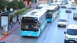 Halk otobüsleri için özel şerit uygulamasında 2. etaba geçildi