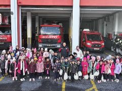 Konya Büyükşehir’den İlkokul Öğrencileri İçin Yangın Güvenliği Seferberliği