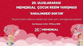 20. Memorial Uluslararası Çocuk Resim Yarışması Başvuruları Başladı