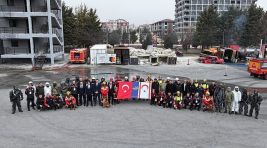 Konya İtfaiyesi’nden TİKA İş Birliğinde Kuzey Kıbrıslı İtfaiyecilere Eğitim ve Tatbikat