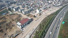 Menfez trafiğe açıldı, geçici güzergâh kaldırıldı